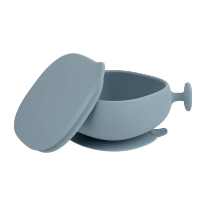 b.box Silicone Bowl + Lid - ocean