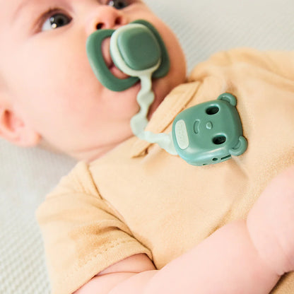 b.box Pacifier Clip - Sage+Ocean