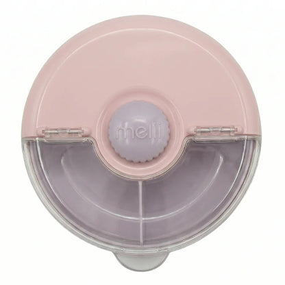 Melii Spin Snack Container with Knob - Berry
