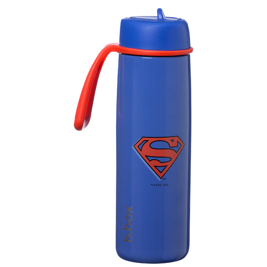 SUPERMAN by b.box - 690mL Insulated Flip Top Bottle