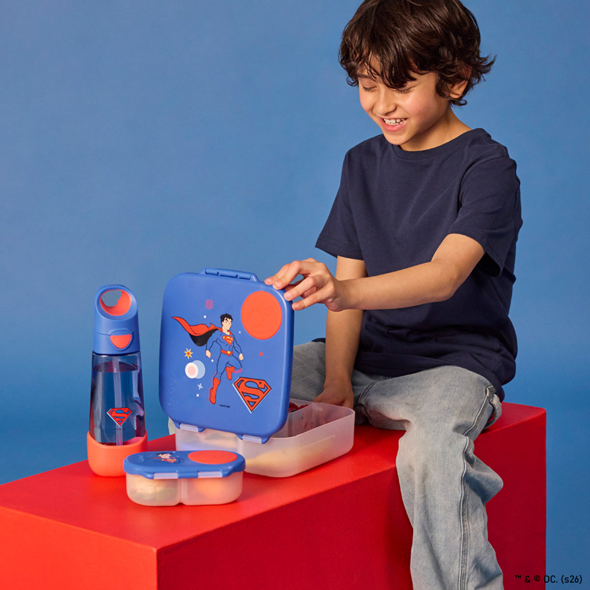 SUPERMAN by b.box - Mini Lunchbox