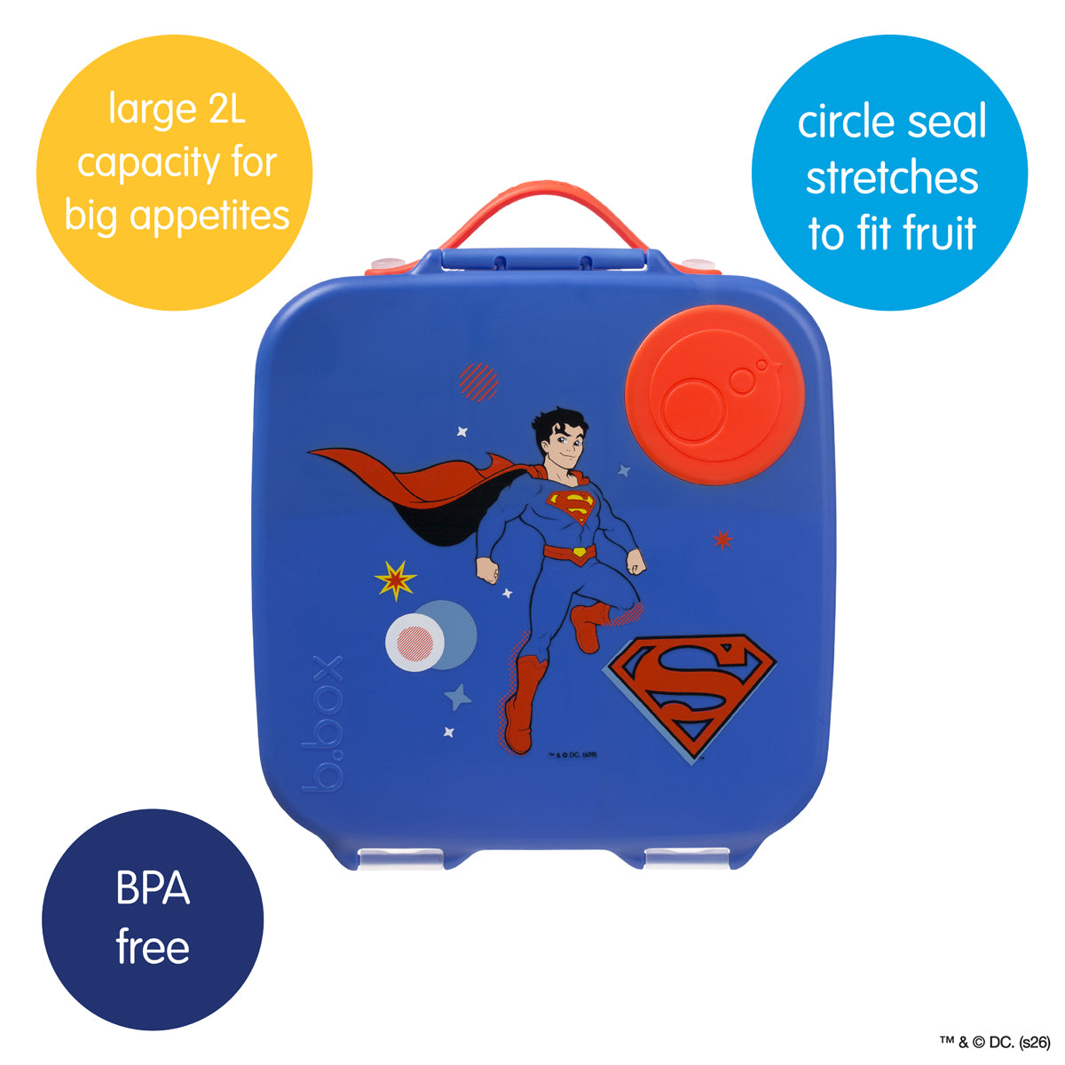 SUPERMAN by b.box - Lunchbox