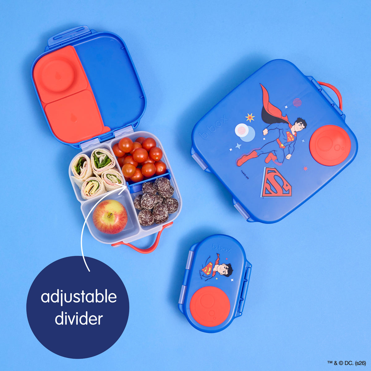 SUPERMAN by b.box - Mini Lunchbox