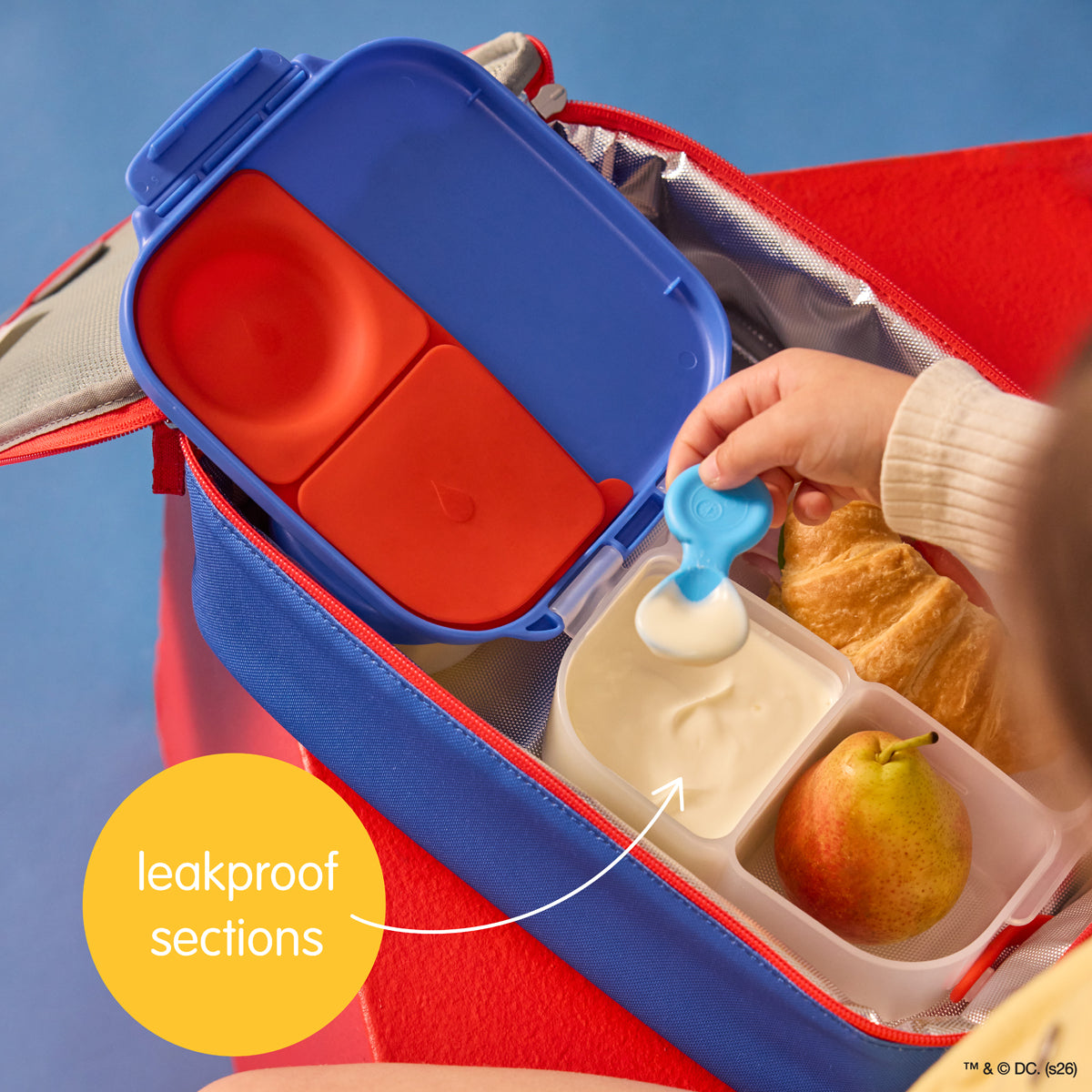 SUPERMAN by b.box - Mini Lunchbox