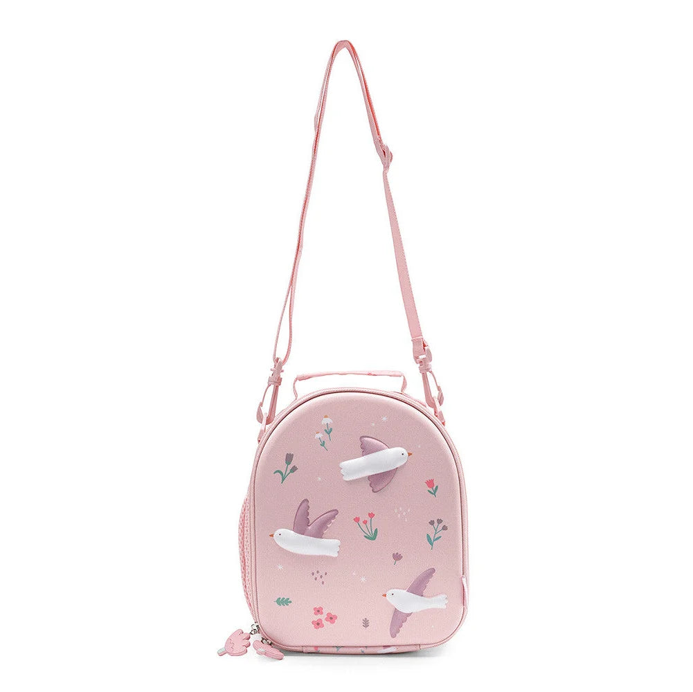 Lunch Bag 3D Insulated - Blossom Birds