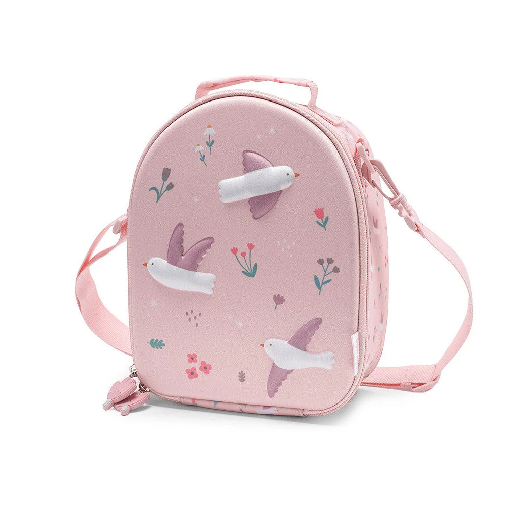 Lunch Bag 3D Insulated - Blossom Birds