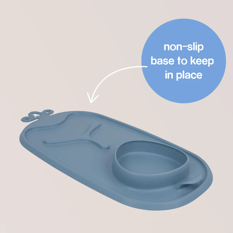 b.box Roll + Go Mealtime Mat - Ocean