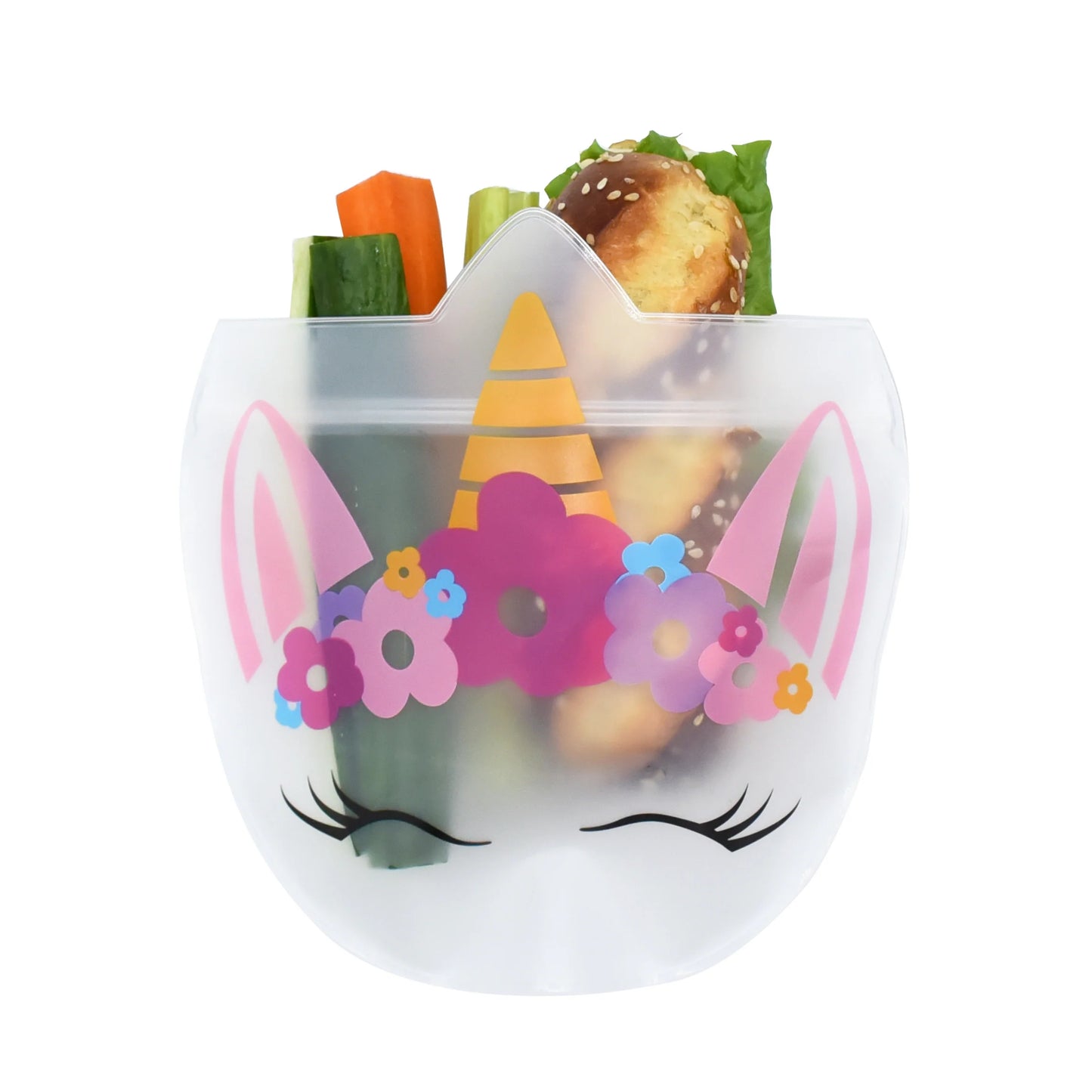 Melii Reusable Snack Bags - Unicorn/Flower/ Rainbow