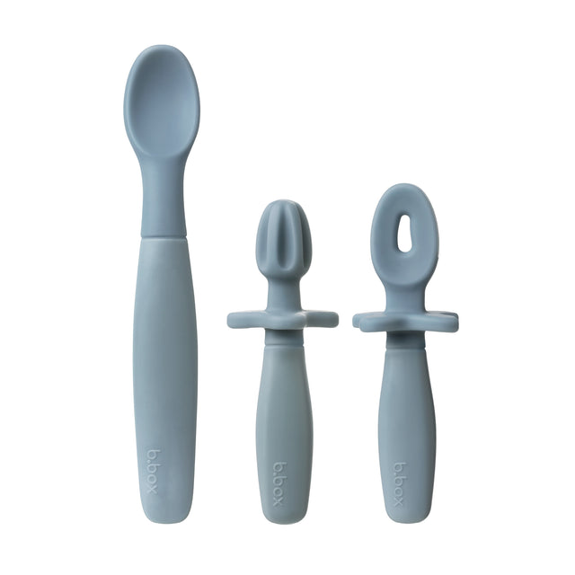 b.box weaning cutlery trio - ocean