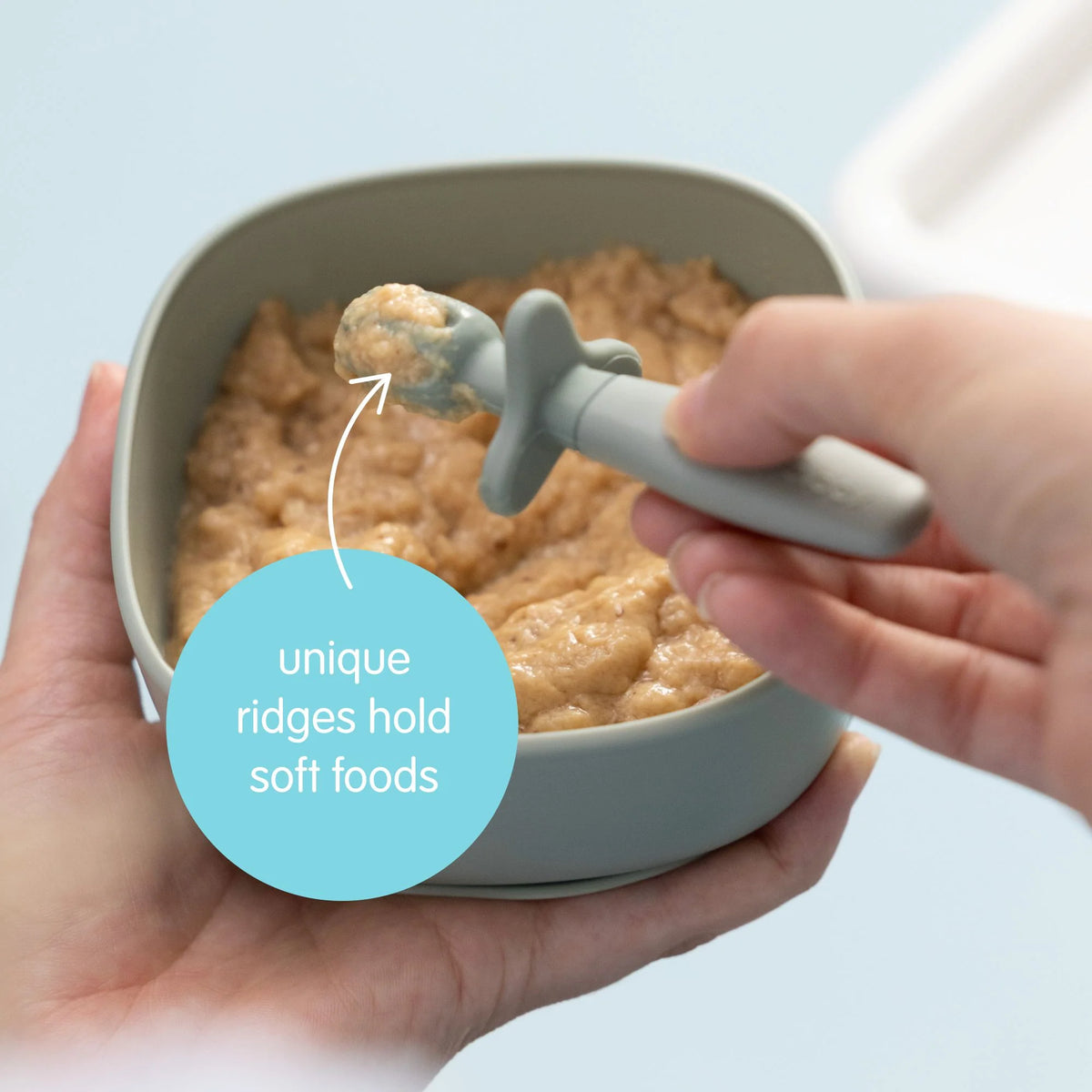 b.box weaning cutlery trio - sage