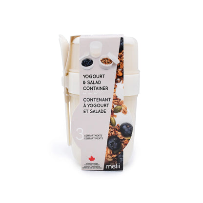 Melii Yoghurt & Salad Container - Ivory