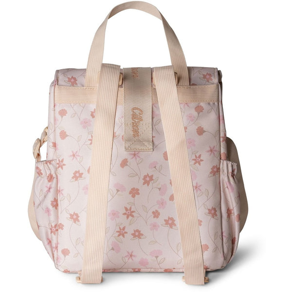 Insulated Roll-up Lunchbag - Flowers