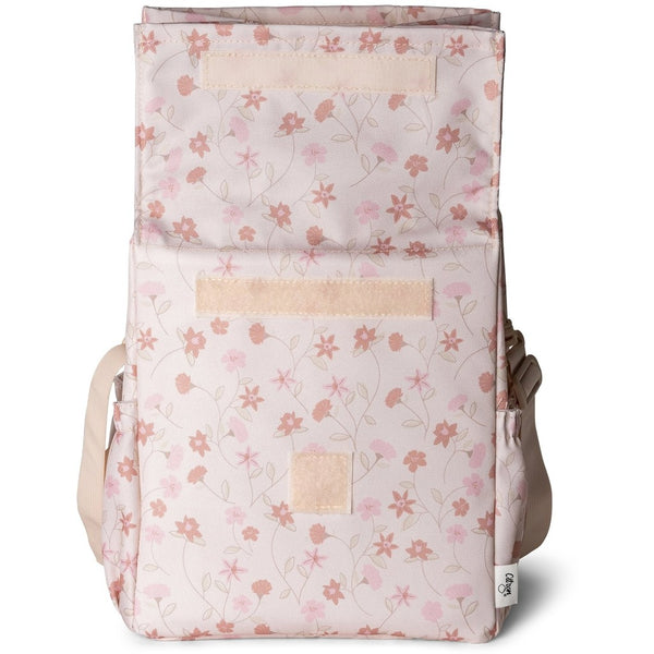 Insulated Roll-up Lunchbag - Flowers