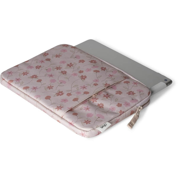 Protective Tablet Sleeve with zipper - Flowers