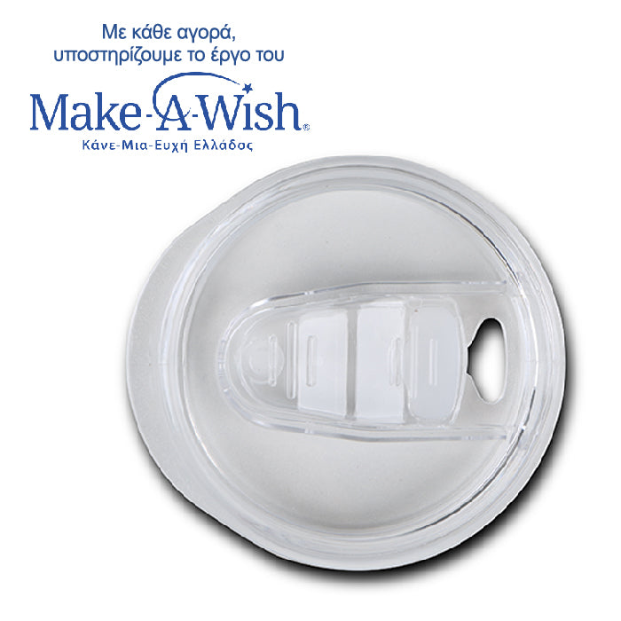 Stainless steel insulated travel mug with straw - Blue 360ml