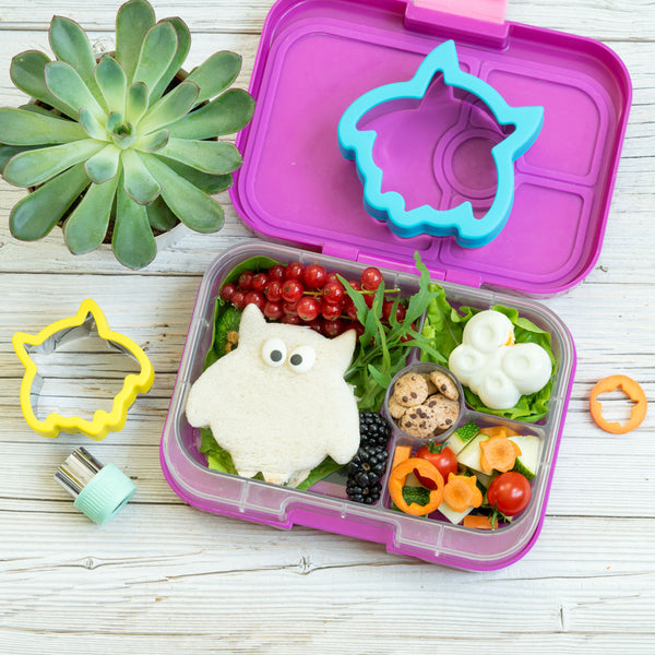 Stainless steel Sandwich Cutter Owls - set of 3