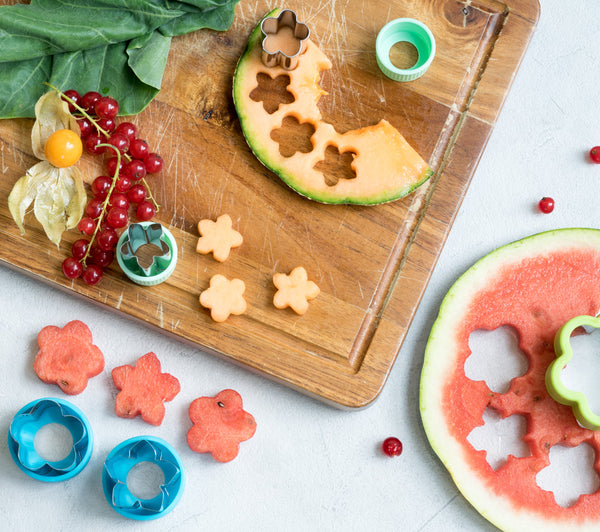 Stainless steel small cookie cutters - Flowers