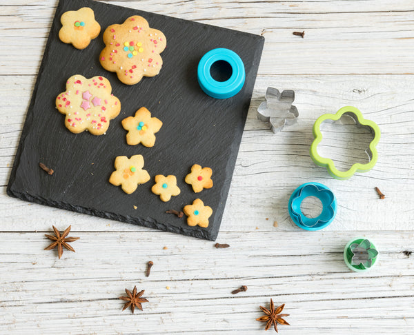 Stainless steel small cookie cutters - Flowers