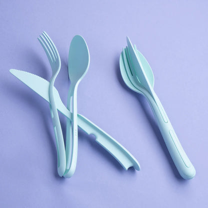 Cutlery Set 3 piece KLIKK - Sweet Green