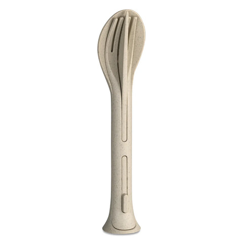 Cutlery Set 3 piece KLIKK POCKET - Desert Sand