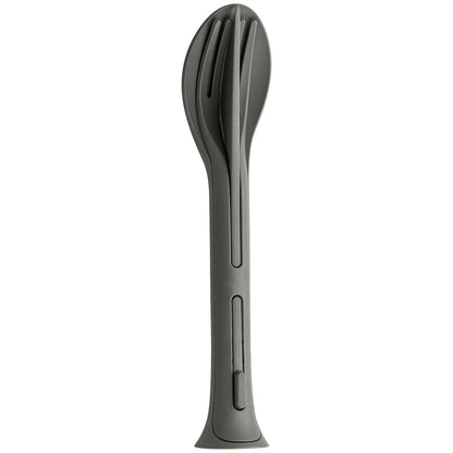 Cutlery Set 3 piece KLIKK POCKET - Ash Grey