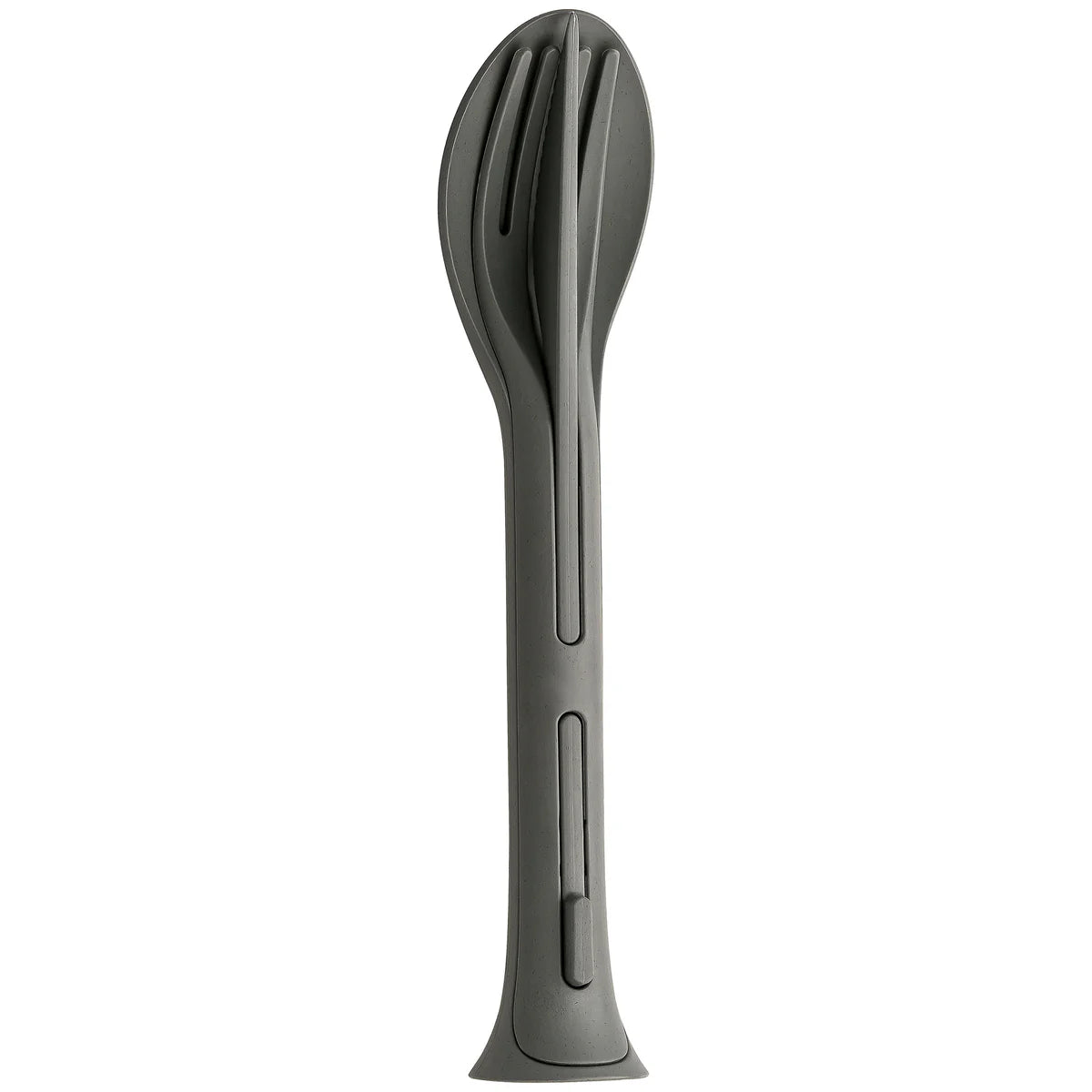 Cutlery Set 3 piece KLIKK POCKET - Ash Grey
