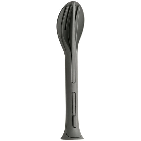 Cutlery Set 3 piece KLIKK POCKET - Ash Grey