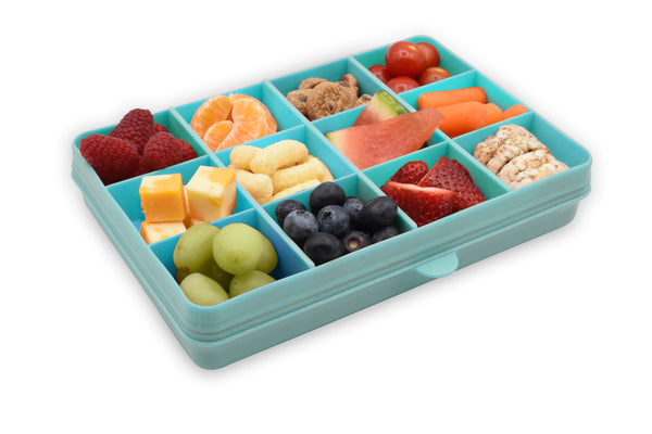 Melii Snackle Box 12 Compartment - Blue