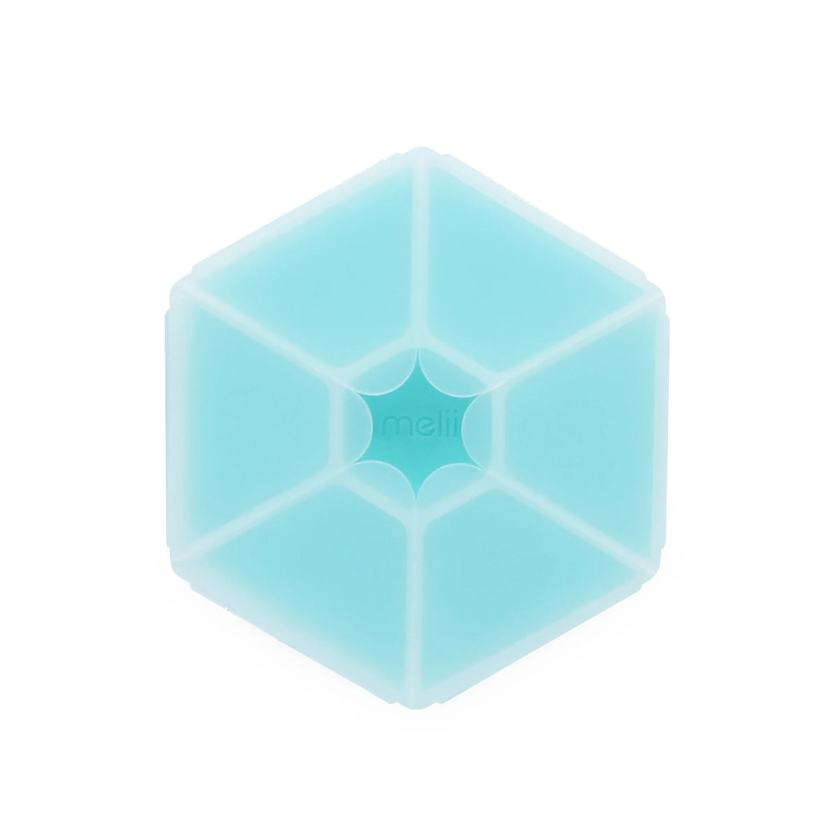Melii Hexagonal Snackle Box - Blue