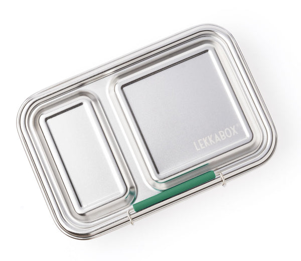 LEKKABOX Duo - Stainless steel lunch box - Forest
