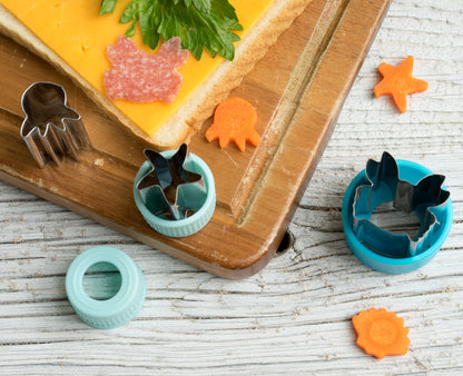 Stainless steel small cookie cutters - Sea Creatures