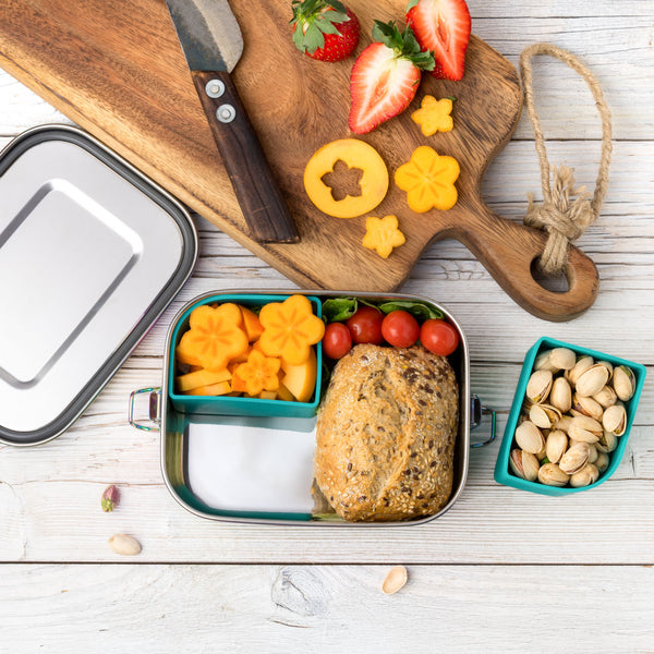 LEKKABOX Safe Rainbow 800ml  - Stainless Steel Lunchbox