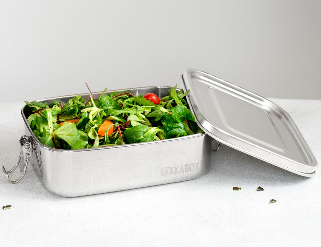 LEKKABOX Safe 800ml - Stainless Steel Lunchbox.