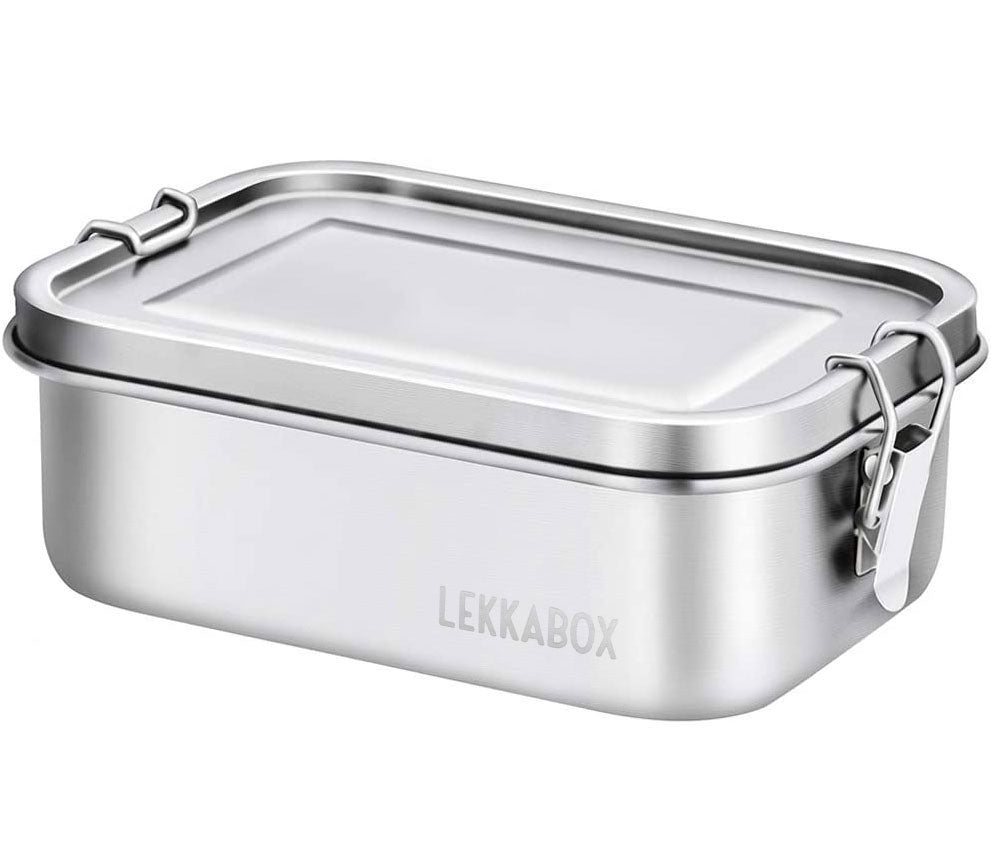 LEKKABOX Safe 800ml - Stainless Steel Lunchbox.