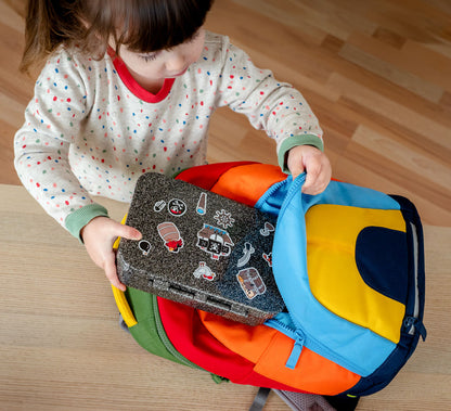 Waterproof lunch box sticker - Pirates
