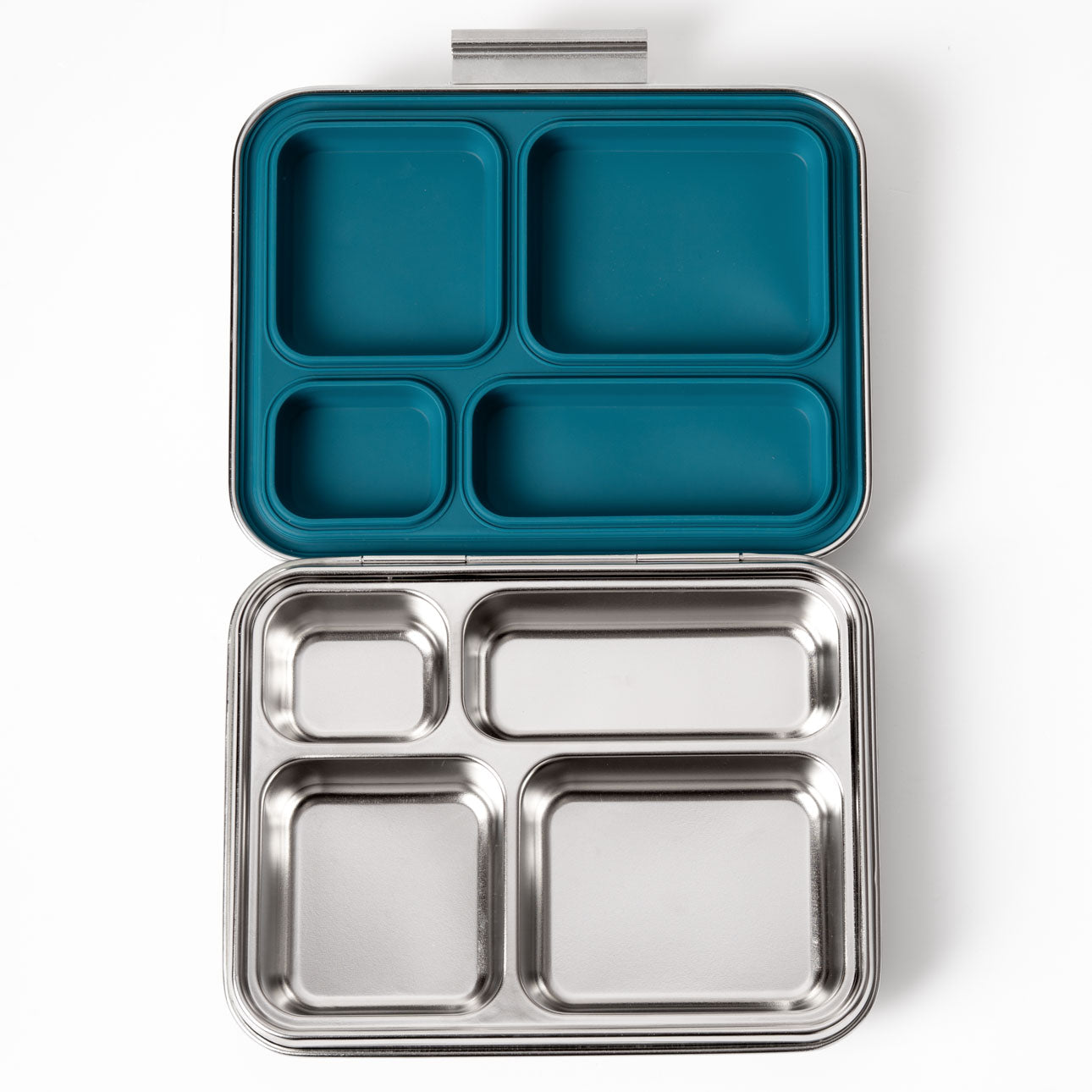LEKKABOX MAXI Stainless Steel Lunchbox 4 comp