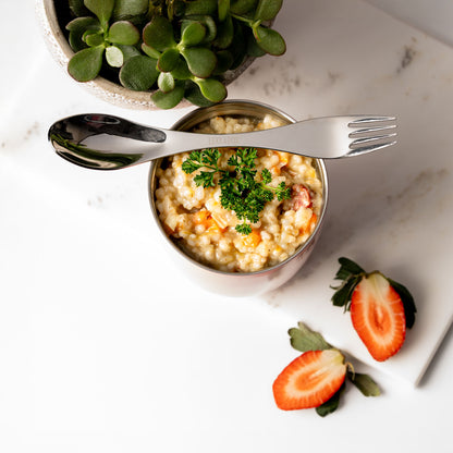 Lekkabox Stainless steel spork 19cm