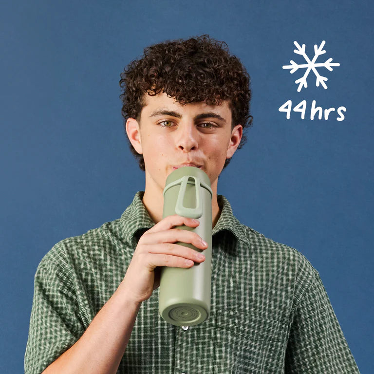 b.box 690mL Insulated Flip Top Bottle - pink paradise