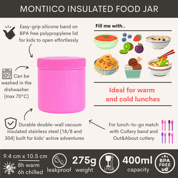 MontiiCo Insulated Food Jar - Calyso