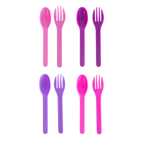 MONTIICO OUT & ABOUT CUTLERY SET - Blush