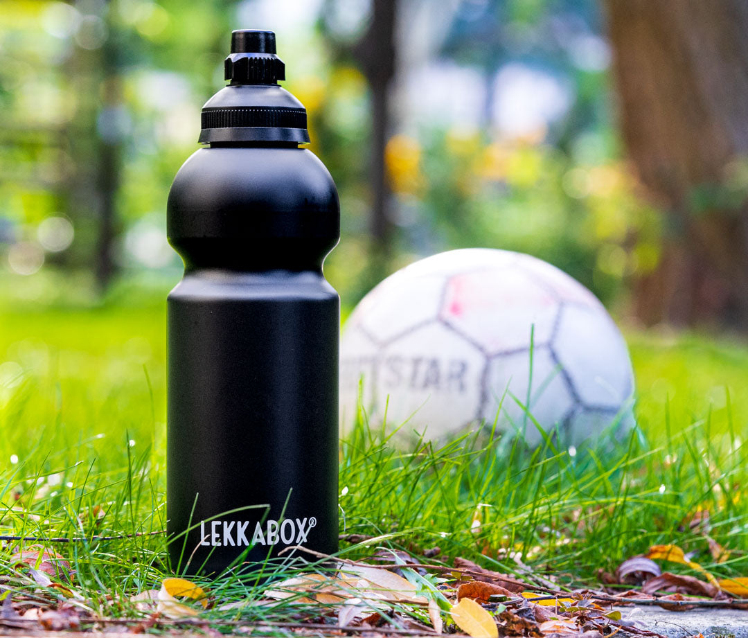 LEKKABOX Bubble - Carbonated Drink bottle 600ml Black