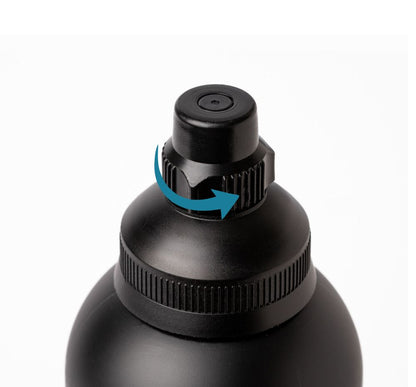 LEKKABOX Bubble - Carbonated Drink bottle 600ml Black