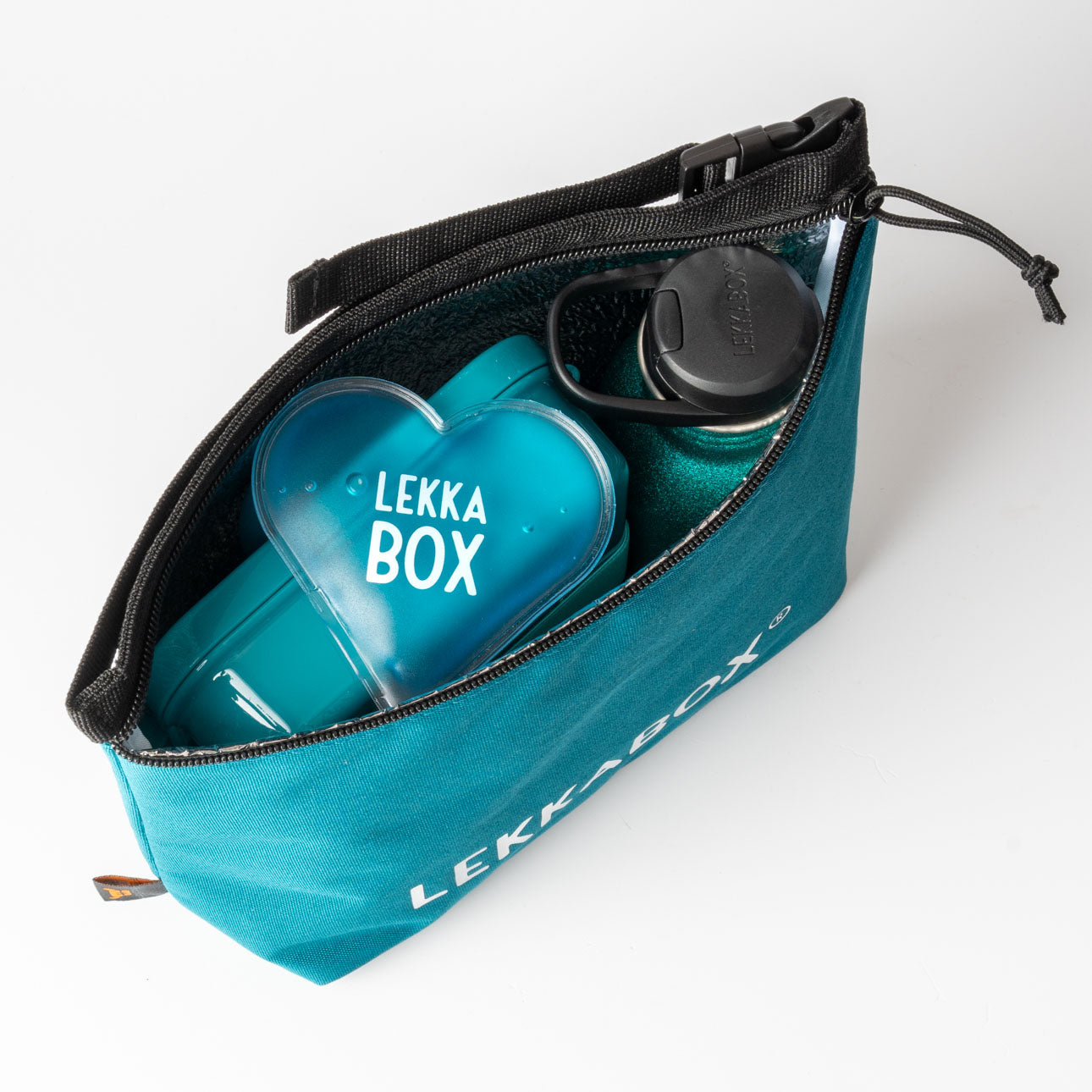 LEKKABOX Cooly Cooler bag - Petrol Blue