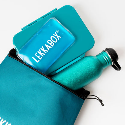 LEKKABOX Cooly Cooler bag - Petrol Blue