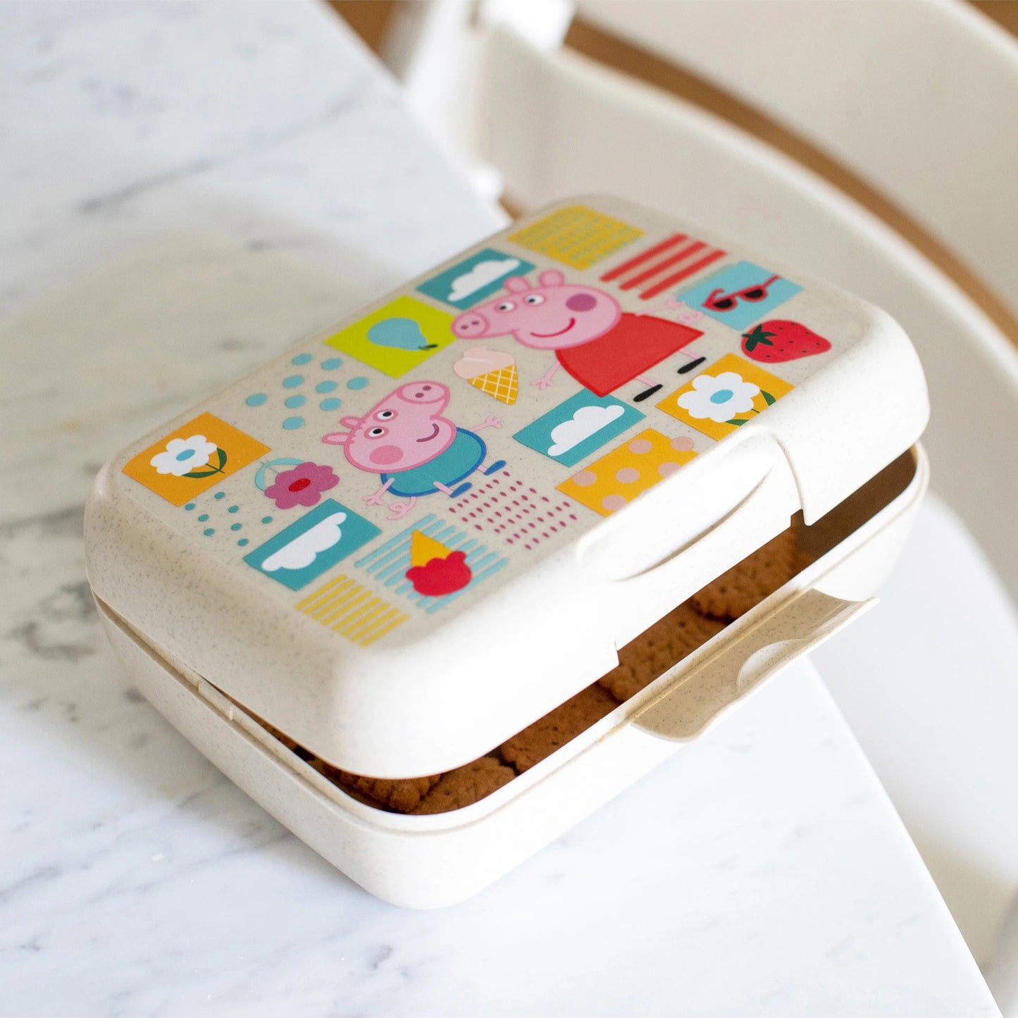 Lunch box CANDY L PEPPA PIG - Sand