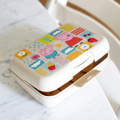 Lunch box CANDY L PEPPA PIG - Sand