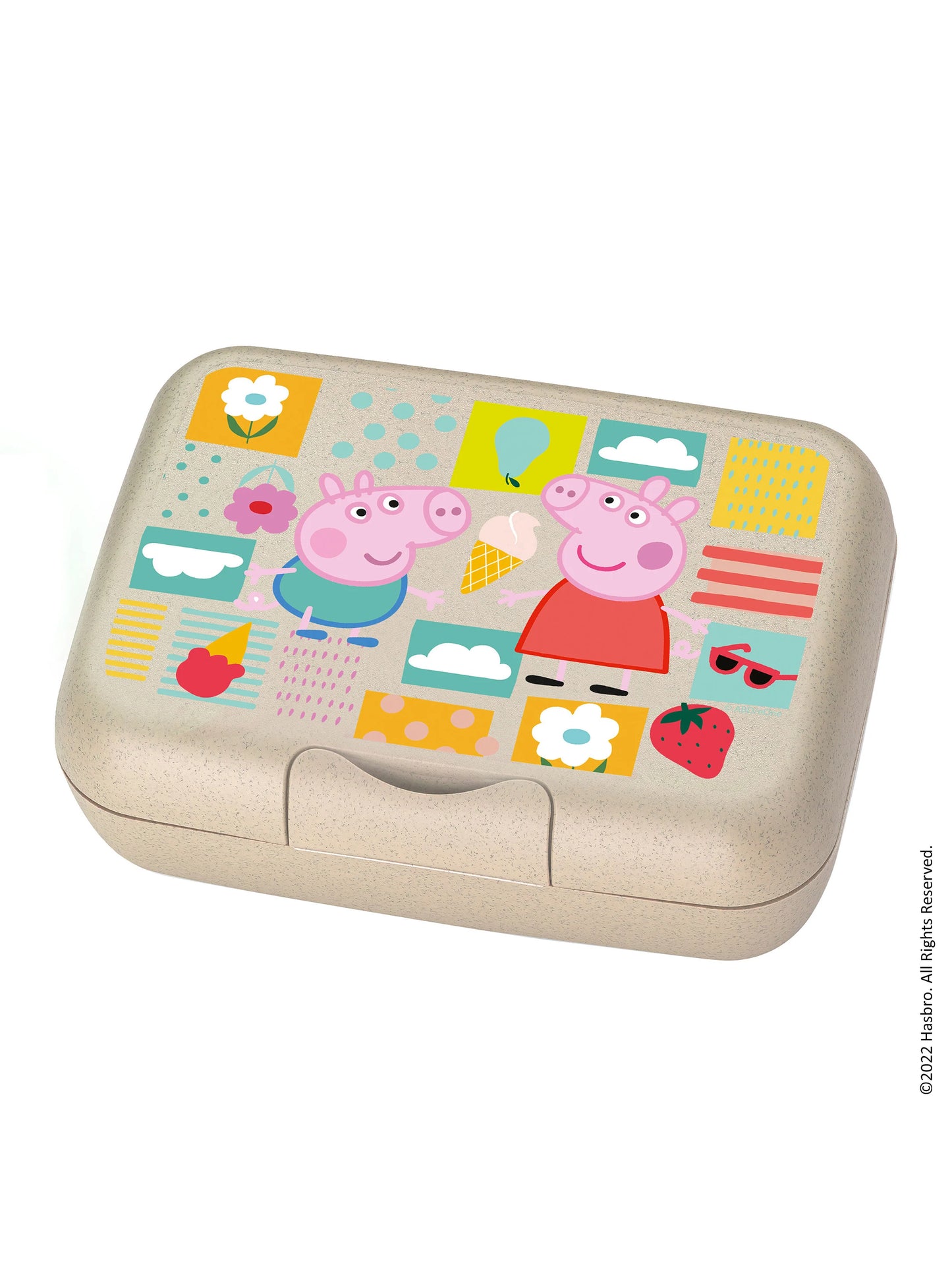 Lunch box CANDY L PEPPA PIG - Sand