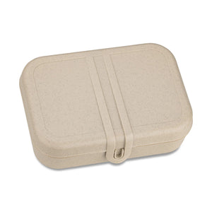 Large Lunch box with divider PASCAL L - Desert Sand