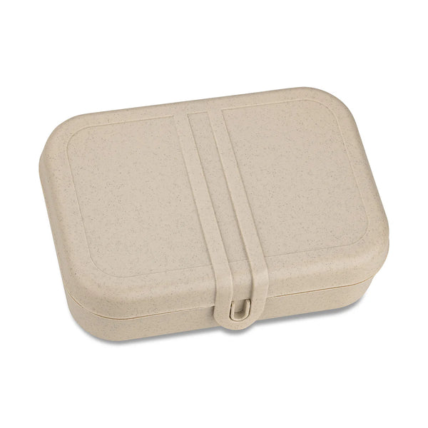 Large Lunch box with divider PASCAL L - Desert Sand