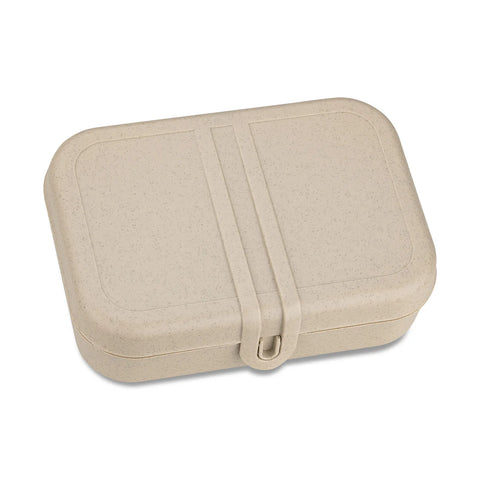 Large Lunch box with divider PASCAL L - Desert Sand